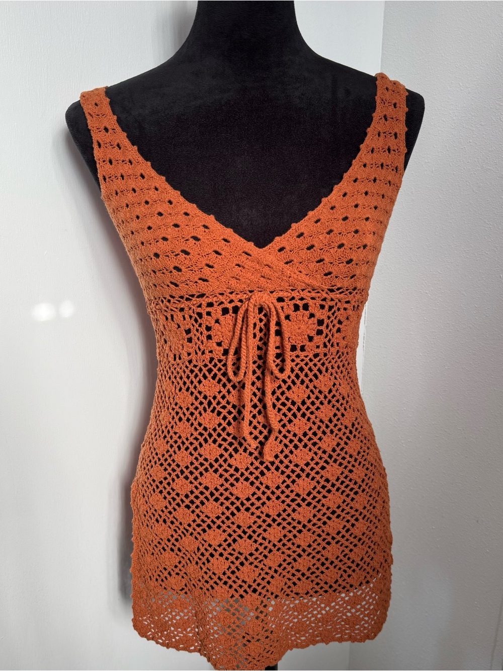 Bebe Crochet Top